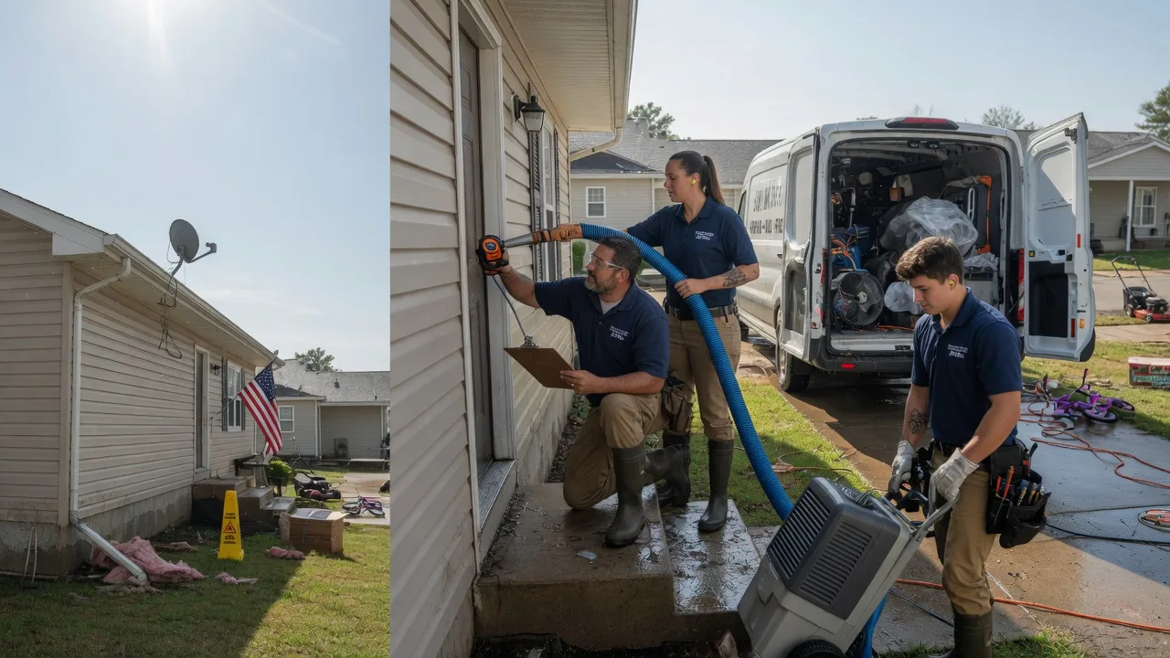 Ceiling Water Damage Restoration in Ada, MN near me